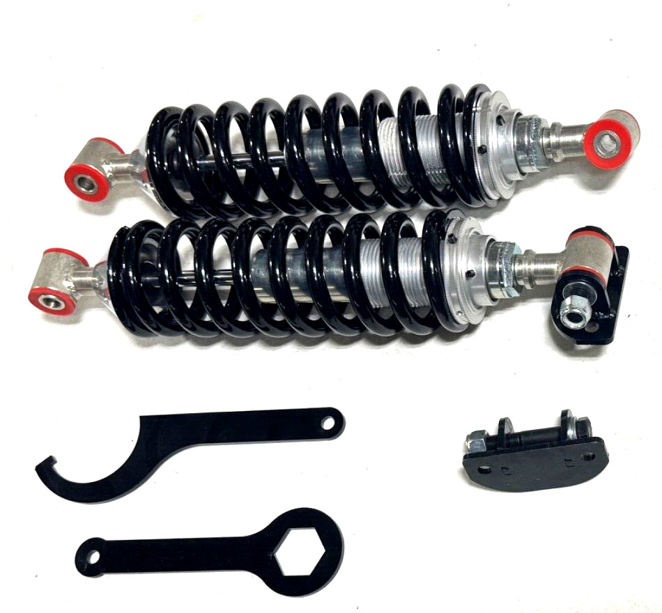 Rear Coilovers adjustable 400 lbs rating universal coil over spring kit