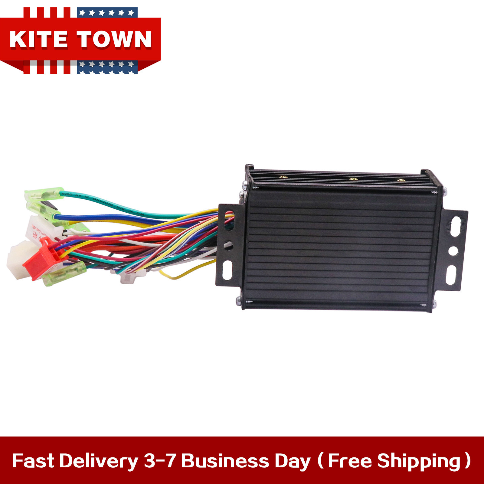 US 36V/48V 350W Brushless Motor Speed Controller Sine Wave Electric Bicycle
