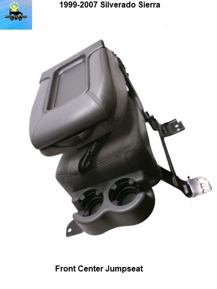 88941479 99 to 07 Silverado Sierra Front Center Jump Seat Jumpseat