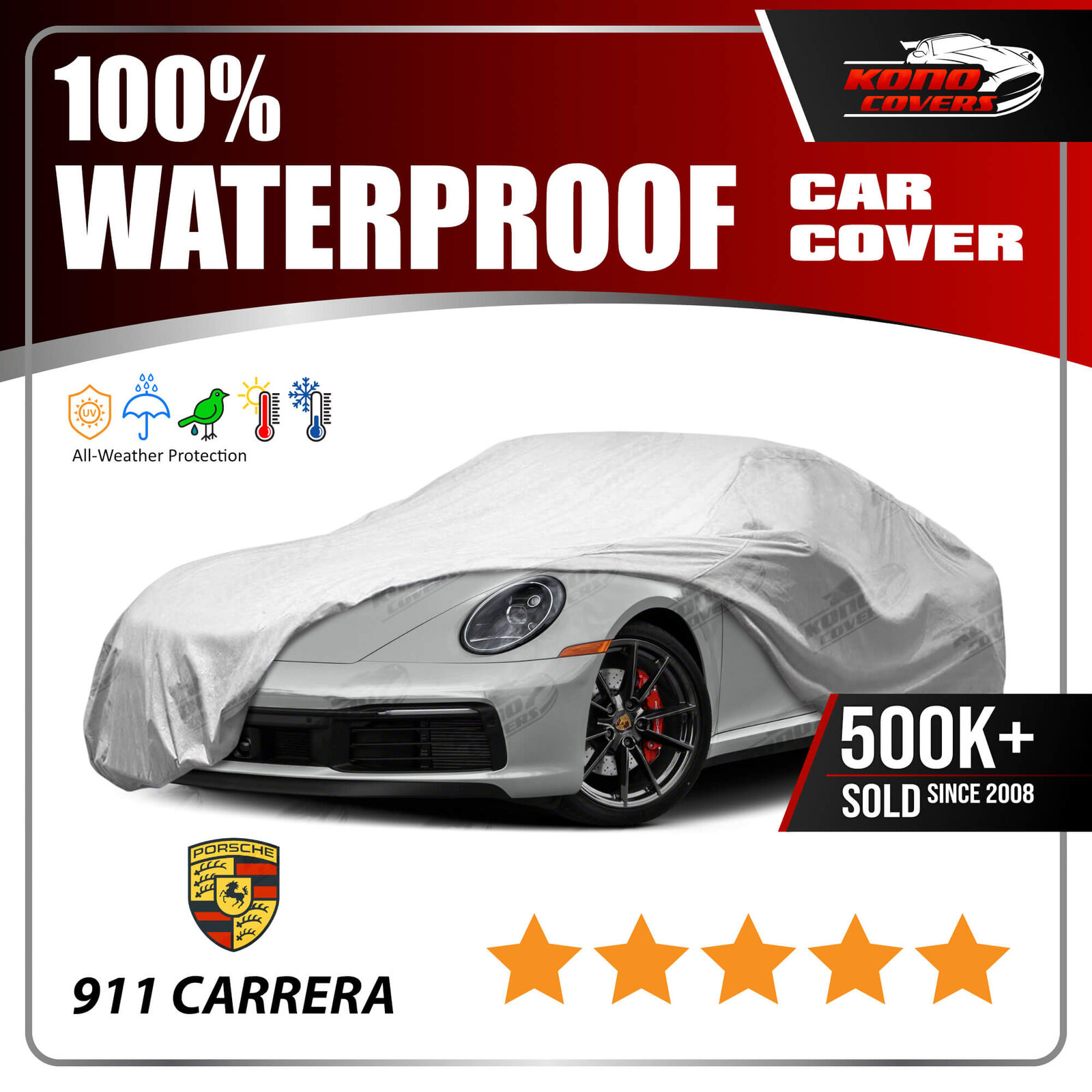[PORSCHE 911] CAR COVER - Ultimate Full Custom-Fit All Weather Protection