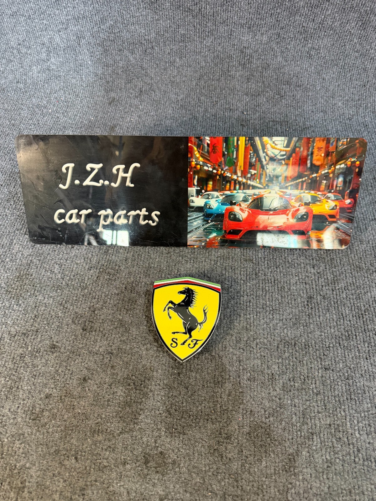 Used,For Ferrari FF Fender Badge SQUADRA CORSE SHIELD BADGE OEM PN 83628100 Used,For Ferrari FF Fender Badge SQUADRA CORSE SHIELD BADGE OEM PN 83628100