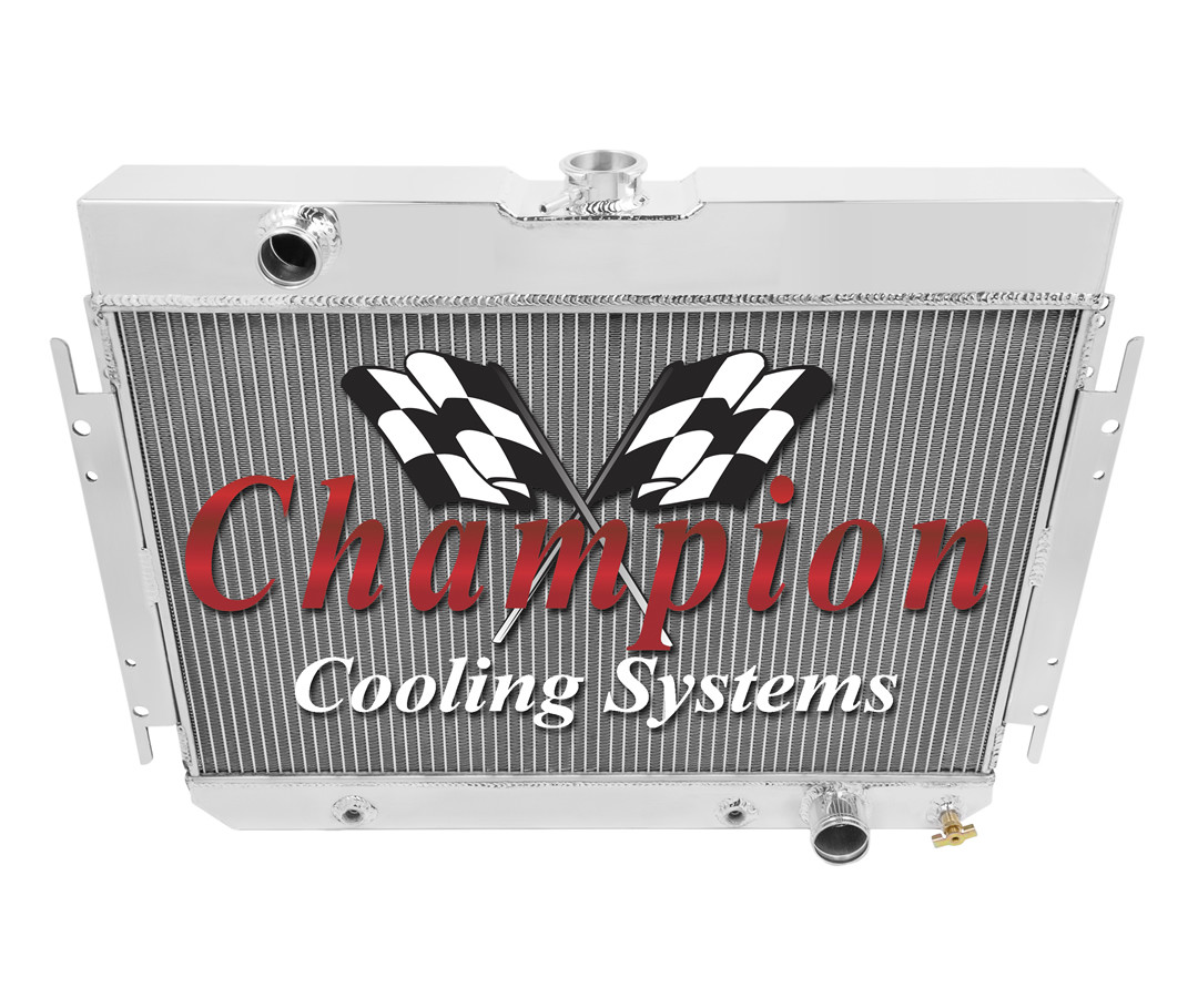 1964-1967 Chevy Chevelle All Alum 4 Row Core KR Champion Radiator