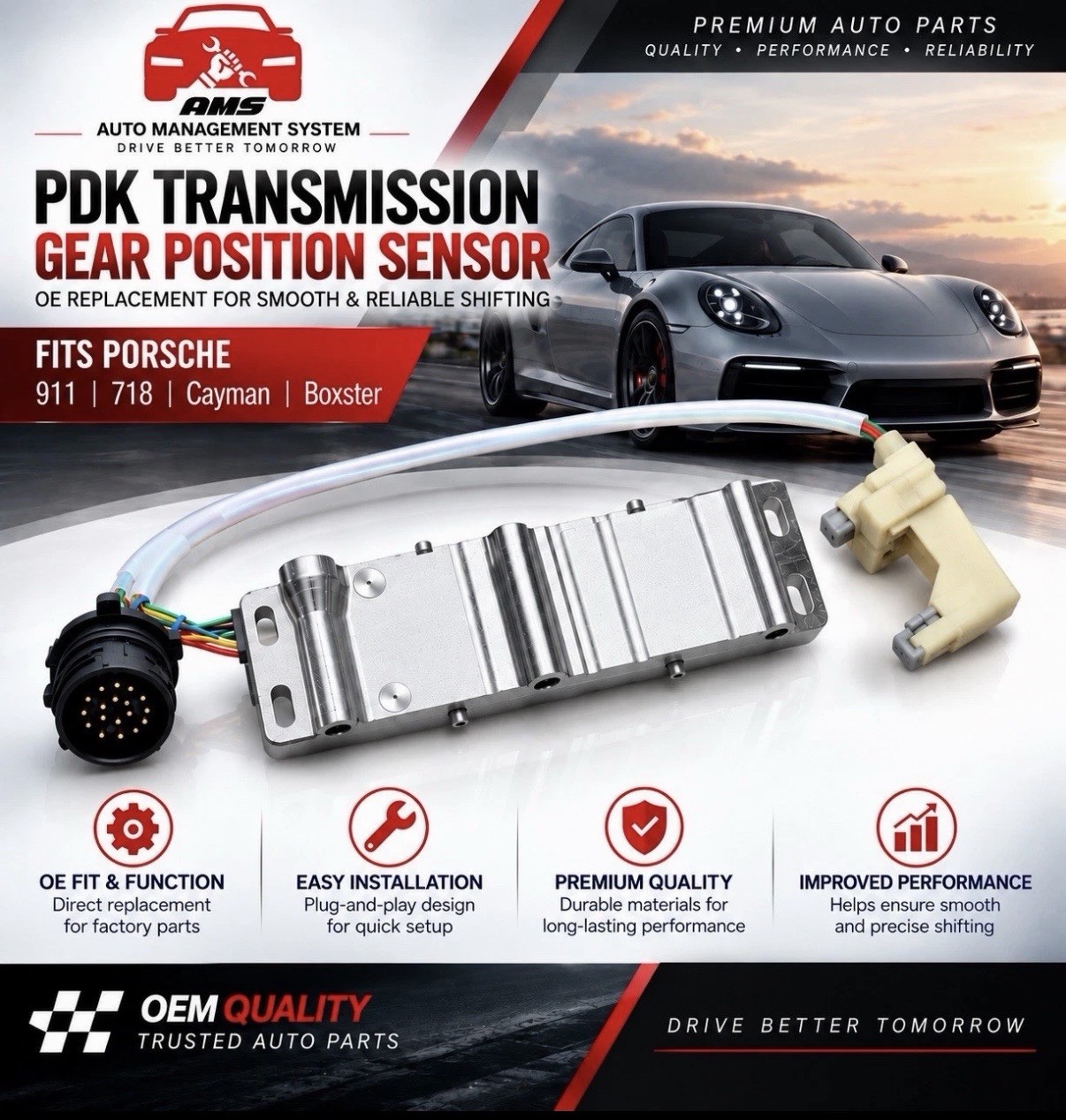 0501325775 0501327105 PDK 7DT45 7DT45FL 7DT70 for PORSCHE 718 911 991 997 987