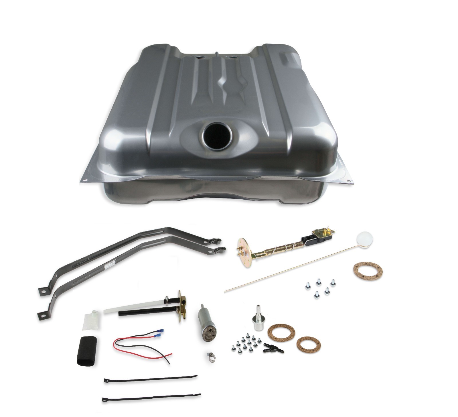 Tanks Inc 1970-74 Barracuda / Cuda EFI Fuel Tank Kit w/ 255LPH Pump #TCR8A-T-KIT