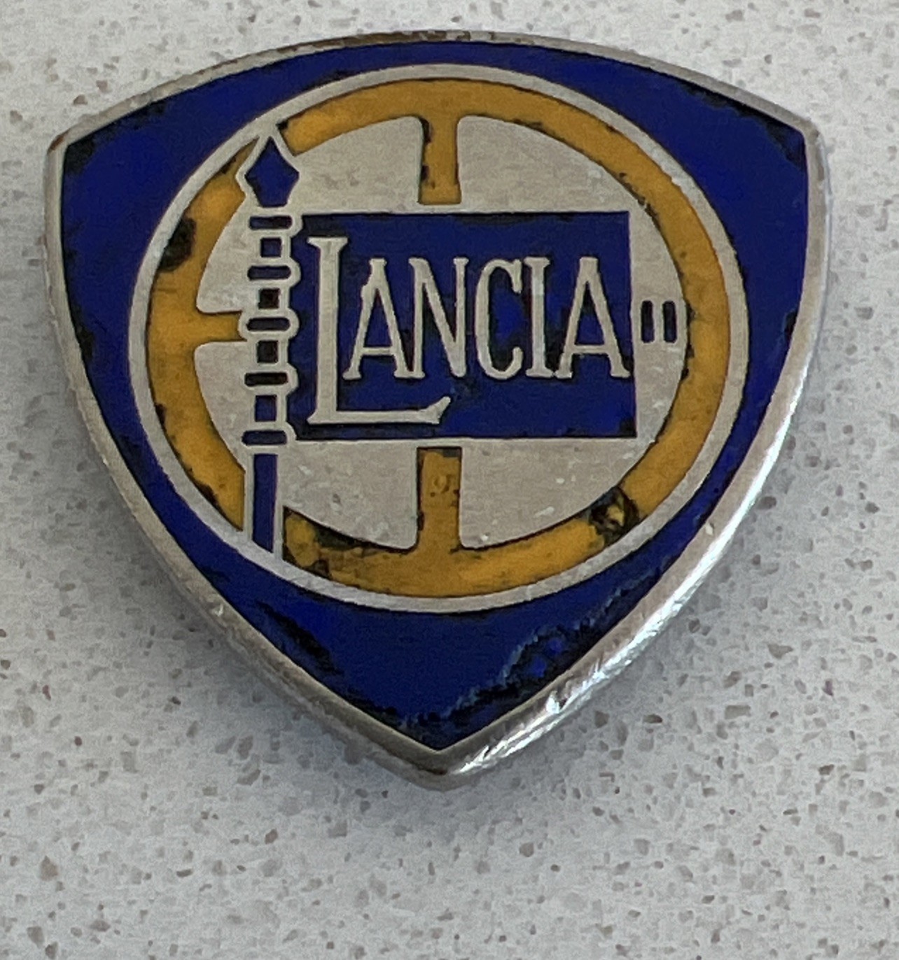 Lancia Zagato Metal Emblem Vintage