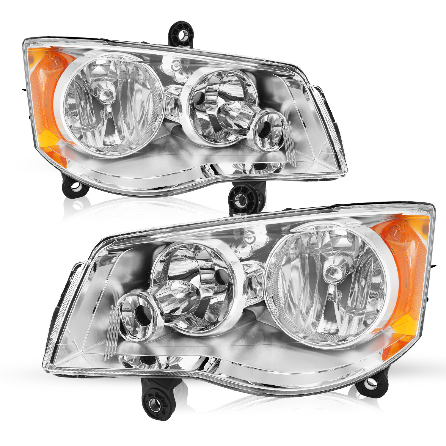 Pair For 2011-2018 Dodge Grand Caravan 2008-2016 Chrysler Town&Country Headlight Pair For 2011-2018 Dodge Grand Caravan 2008-2016 Chrysler Town&Country Headlight