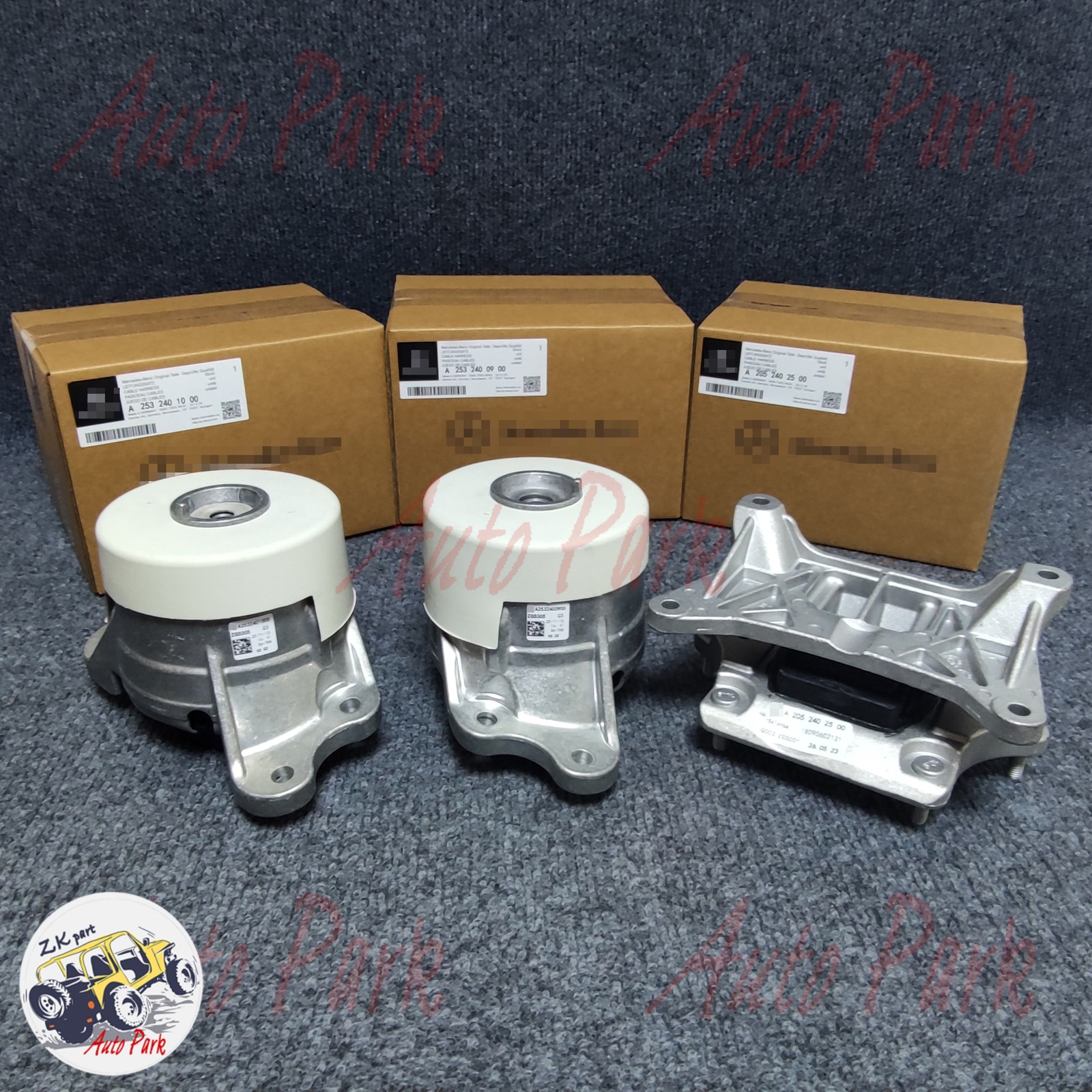 3Pcs Engine Motor Mount Set FOR Mercedes W253 GLC200 GLC250 GLC300 GLC43 AMG US