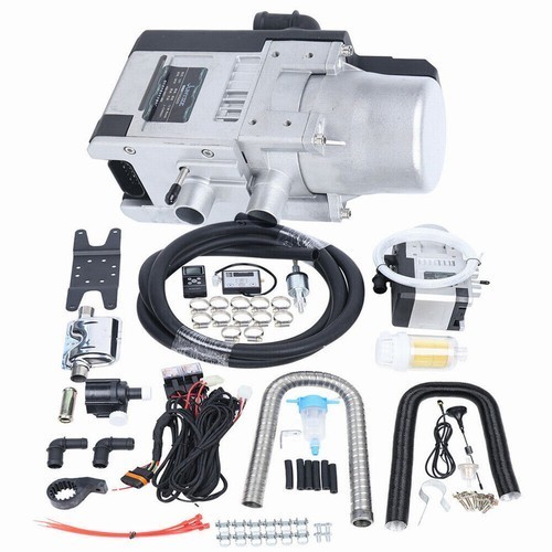 5000W 12V Diesel Water Heater Kit For RV Cars Heat Conduction Coolant Heating US