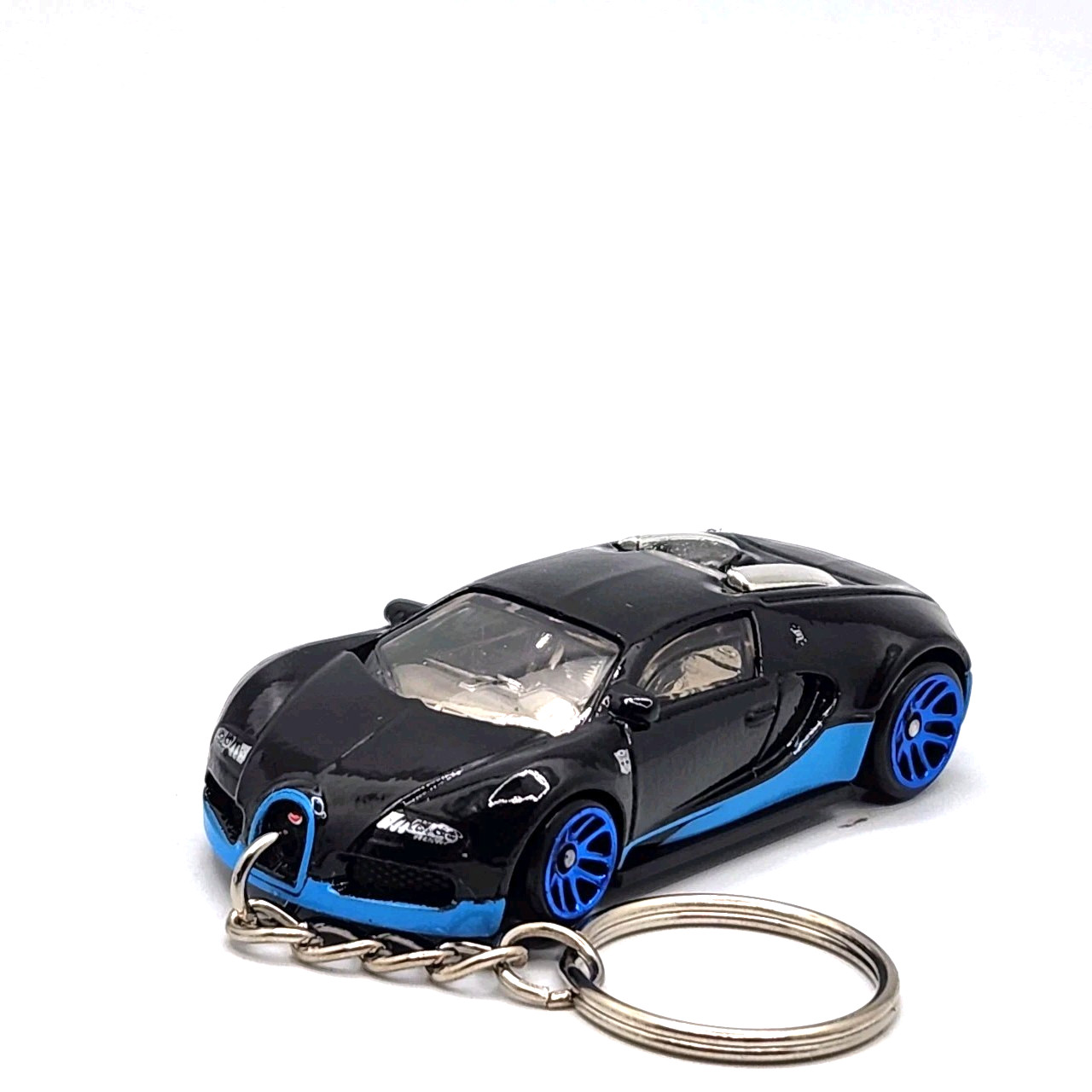 Bugatti Veyron Black Custom 1/64 Scale Diecast Model 🎁 GREAT GIFT🎁