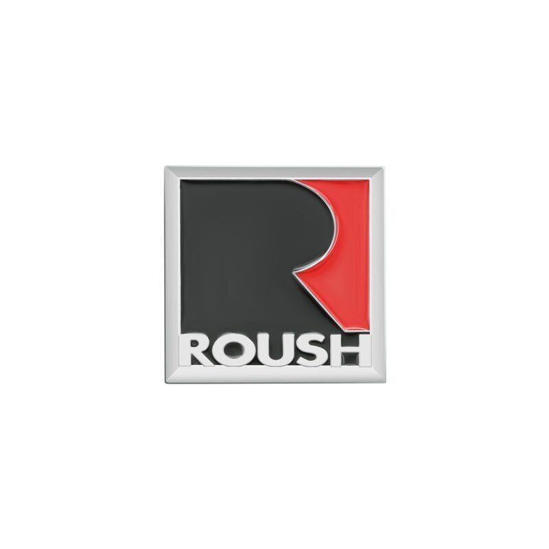 3D Metal R ROUSH Logo Car Sticker Emblem Badge Rear Trunk Decal For Mustang