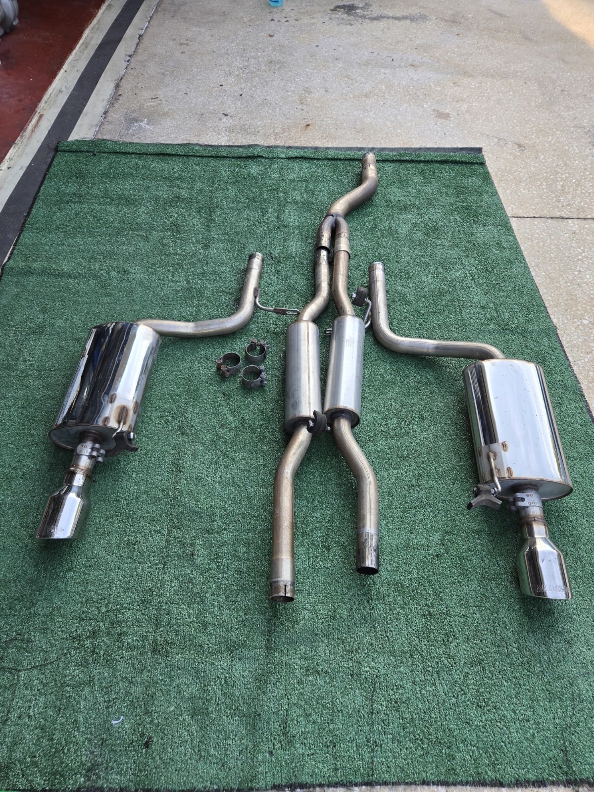 2005-2008 Audi A4 B7 Milltek Exhaust System 2.0 TFSI 4WD/DTM Catback Resonated