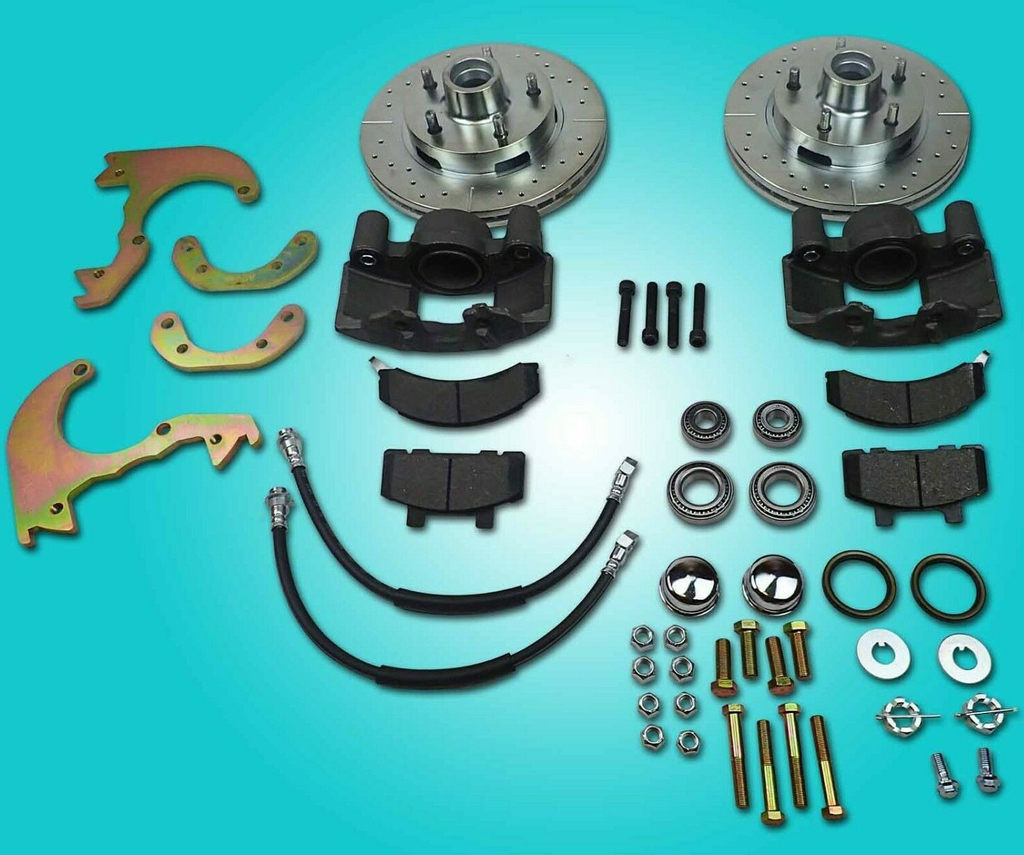 1959-1964 Chevrolet disc brake conversion use original wheels or 13\