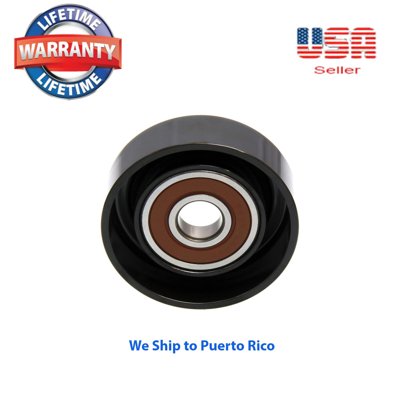 Fit OEM 36112 Smooth Drive Belt Idler Pulley Fits: Acura Honda Odyssey 2003-2017