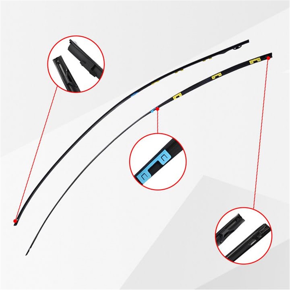 New Molding L&R Drip Side Set 73168-SNA-013 73158-SNA-013 Fit HONDA CIVIC USA
