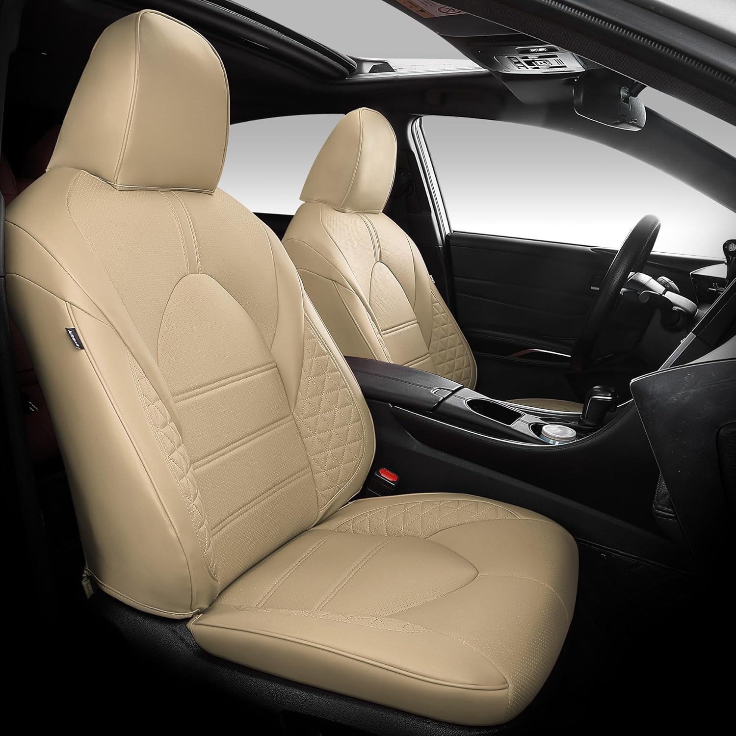 FREESOO Custom Fit Seat Covers for Toyota Camry 2018-2024