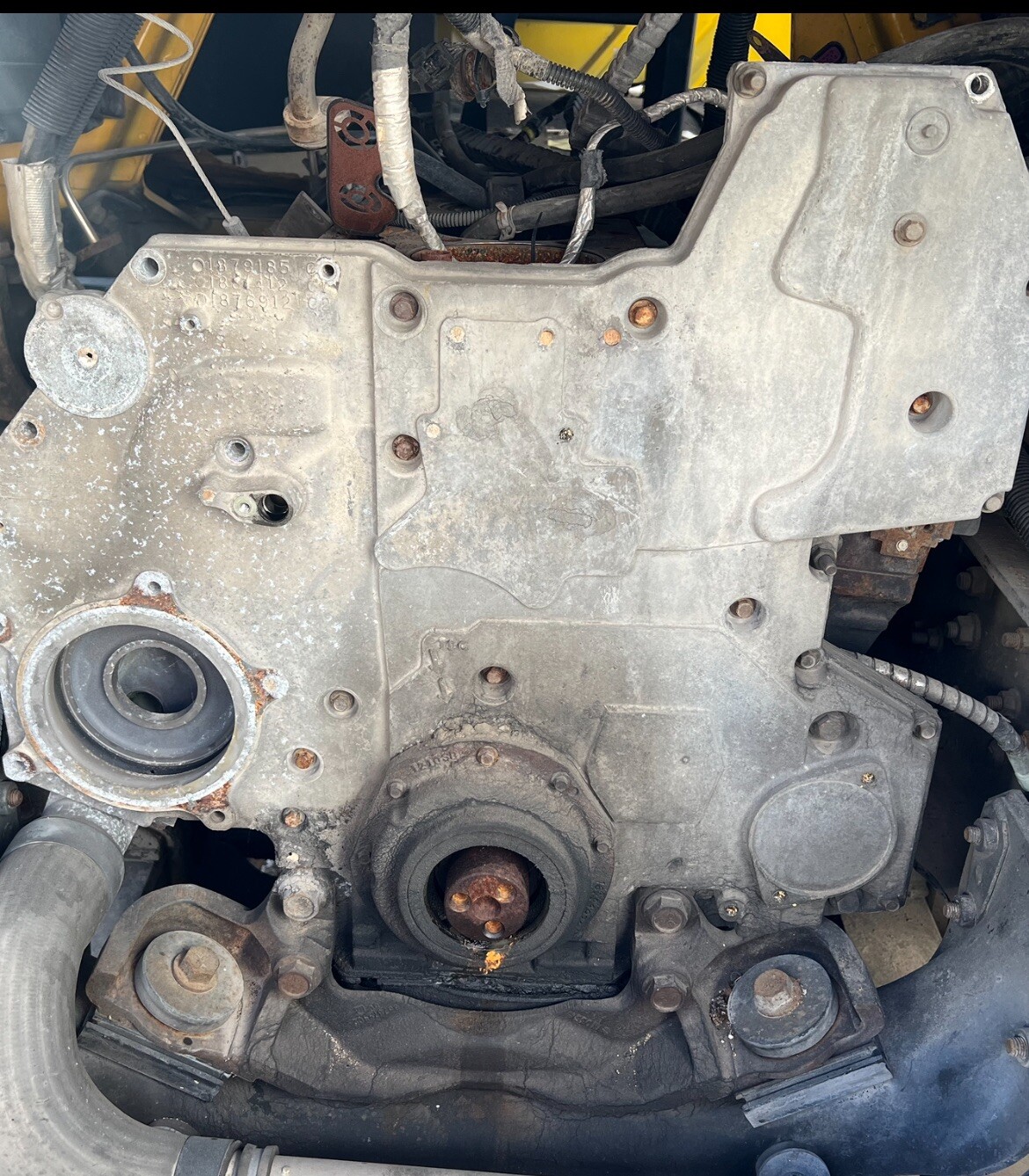 Used International 4300 Timing Cover 1850248C2 1850248C1 DT466 EGR 466EGR