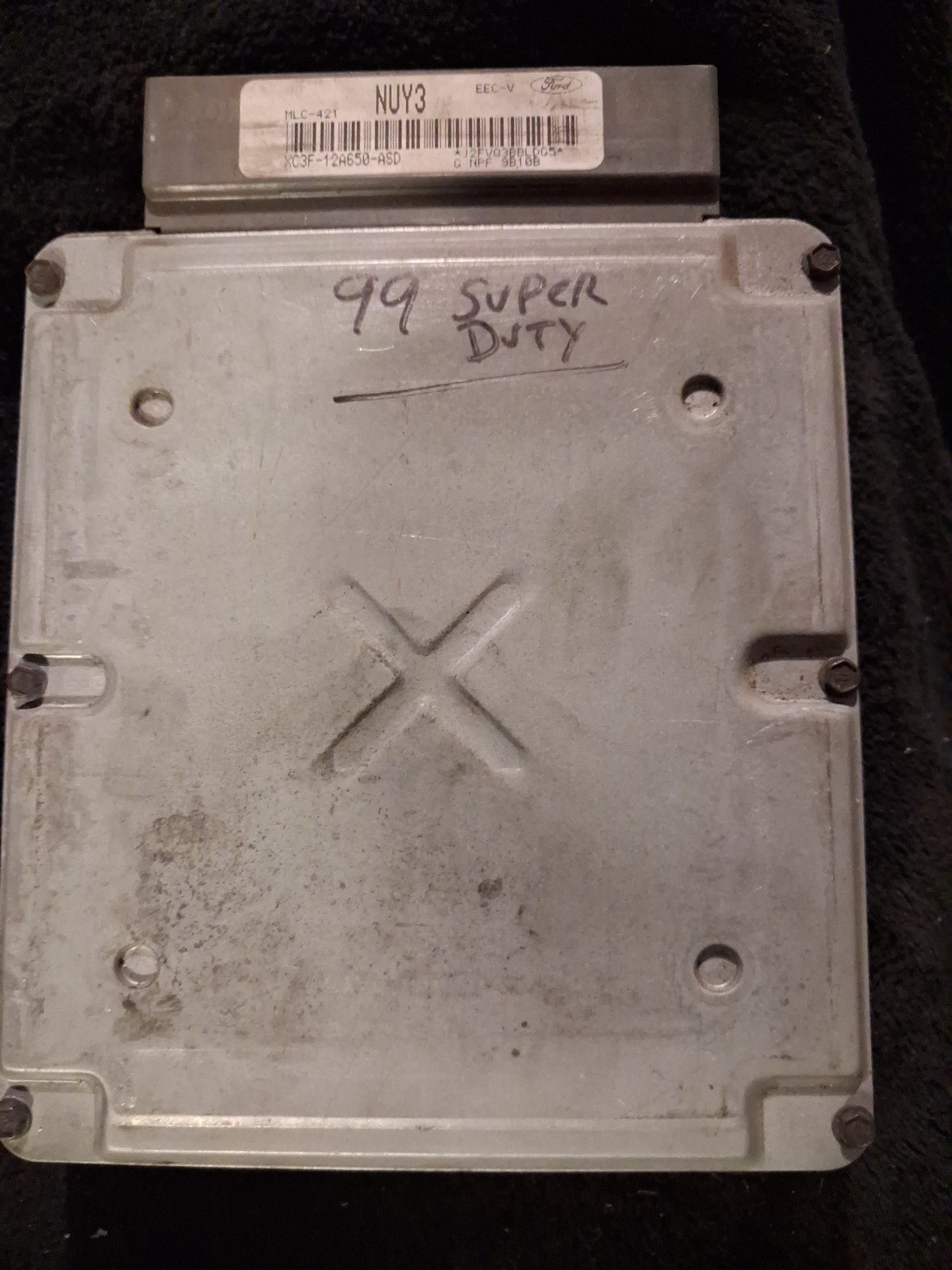 1999 Ford F250 F350 Super Duty 5.4L PCM ECU XC3F-12A650-ASD NUY3 (0038)