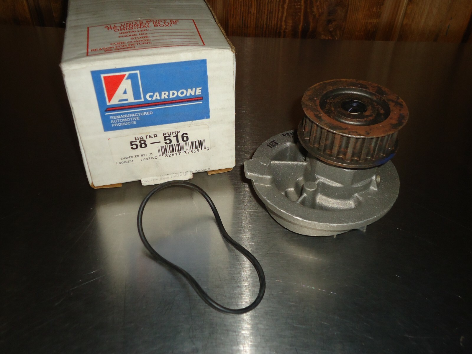 New Reman Cardone Water Pump 58-516 Fits Pontiac Sunbird 2.0L