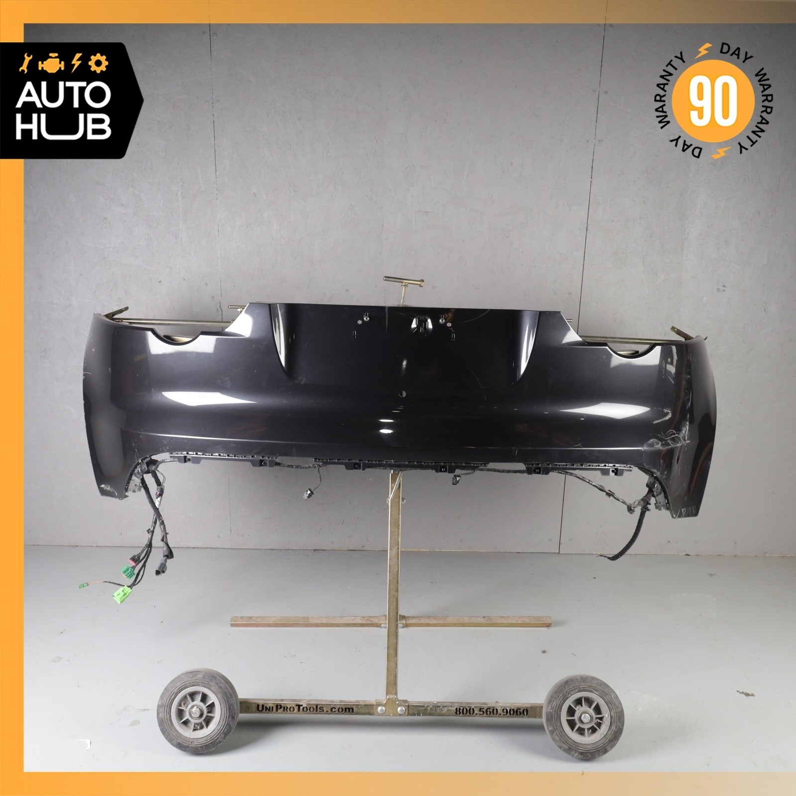 14-20 Jaguar X152 F-Type R Rear Bumper Cover Assembly Gray OEM 85k