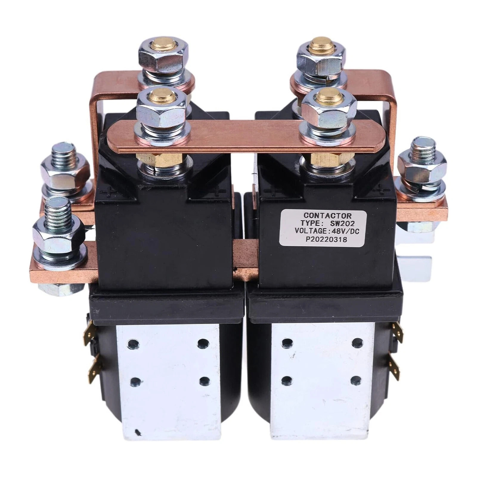 NEW 48V 400A SW202 Reversing Solenoid Contactor For Albright Electric Vehicle