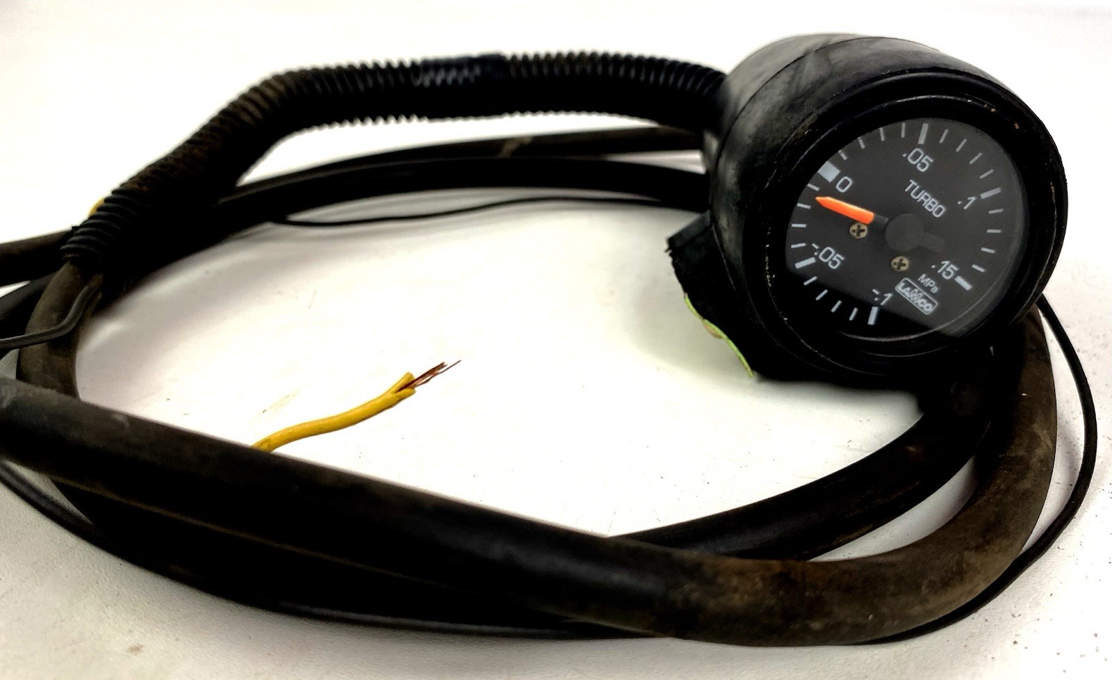 RARE Subaru IMPREZA Black Lamco BOOST GAUGE ~ BAR DEFI WRC RA WRX 22B JDM TURBO