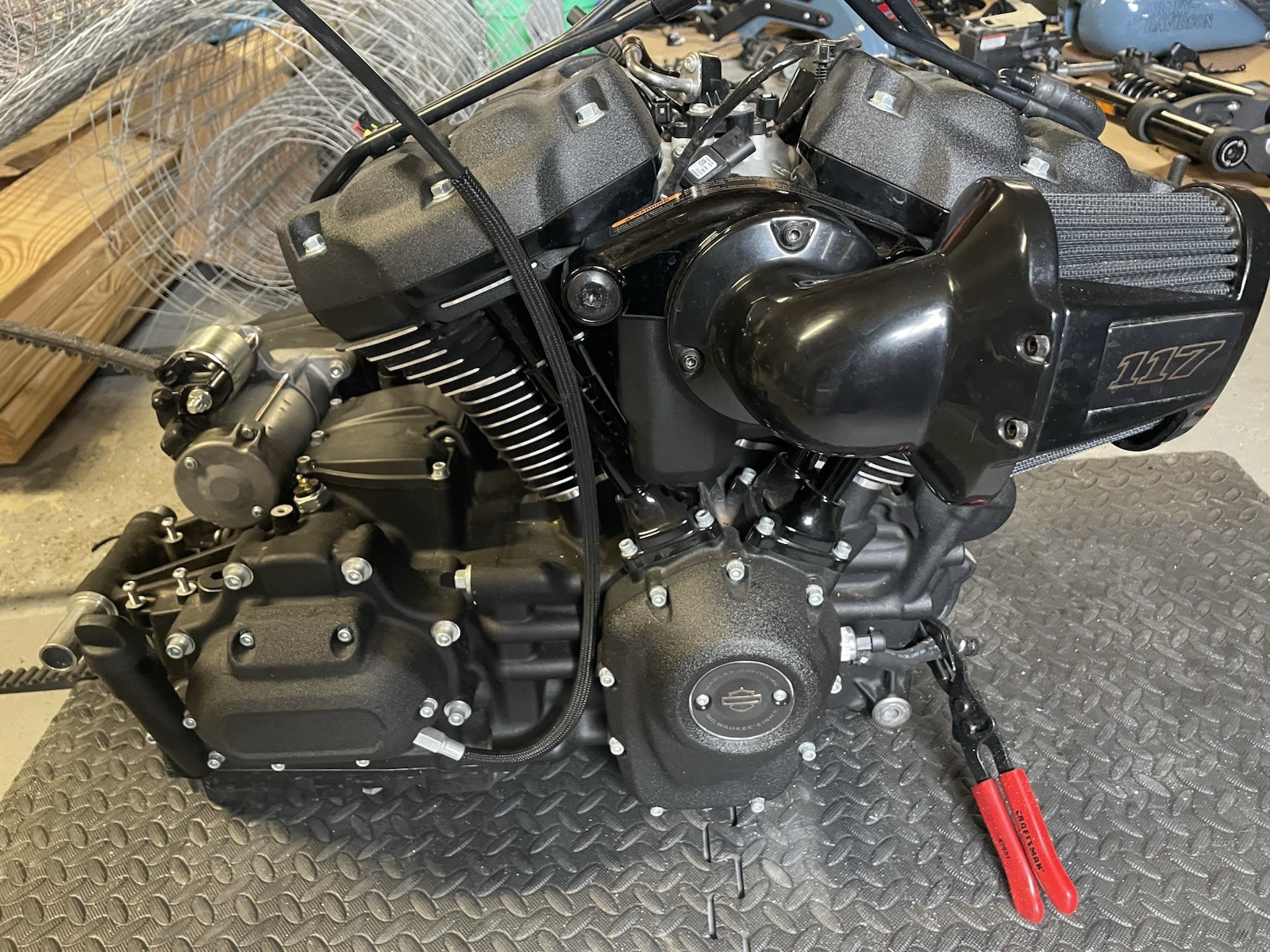 2024 Harley Davidson FXLRS 117” Motor, Trans, And Primary 1800 Miles