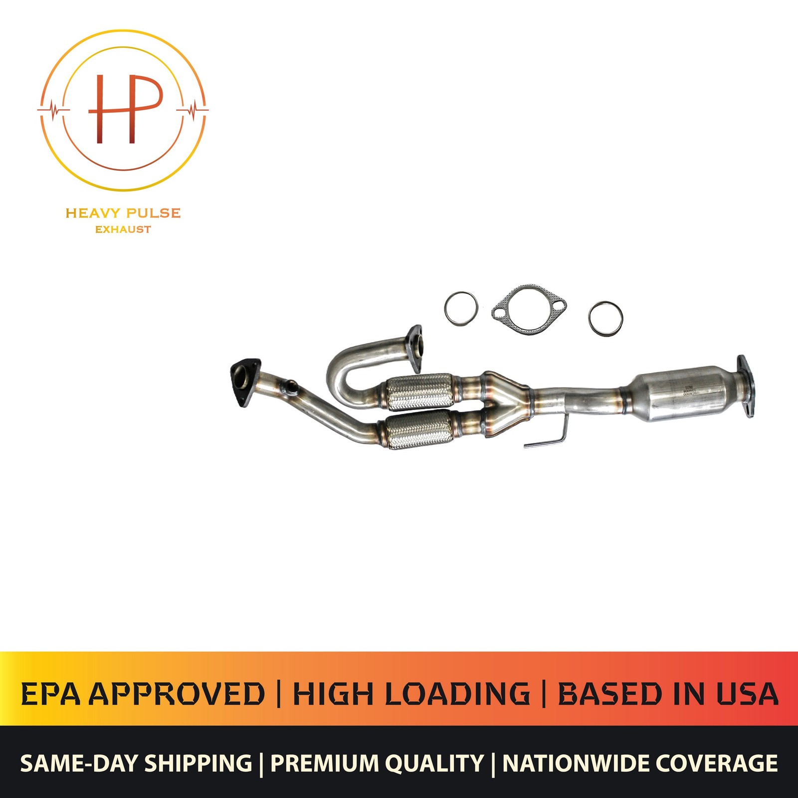 Rear Catalytic Converter for 2004-2005 Nissan Quest