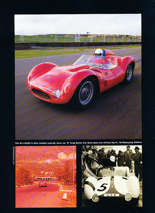 Maserati Tipo 60/61 - Classic Original Article H36