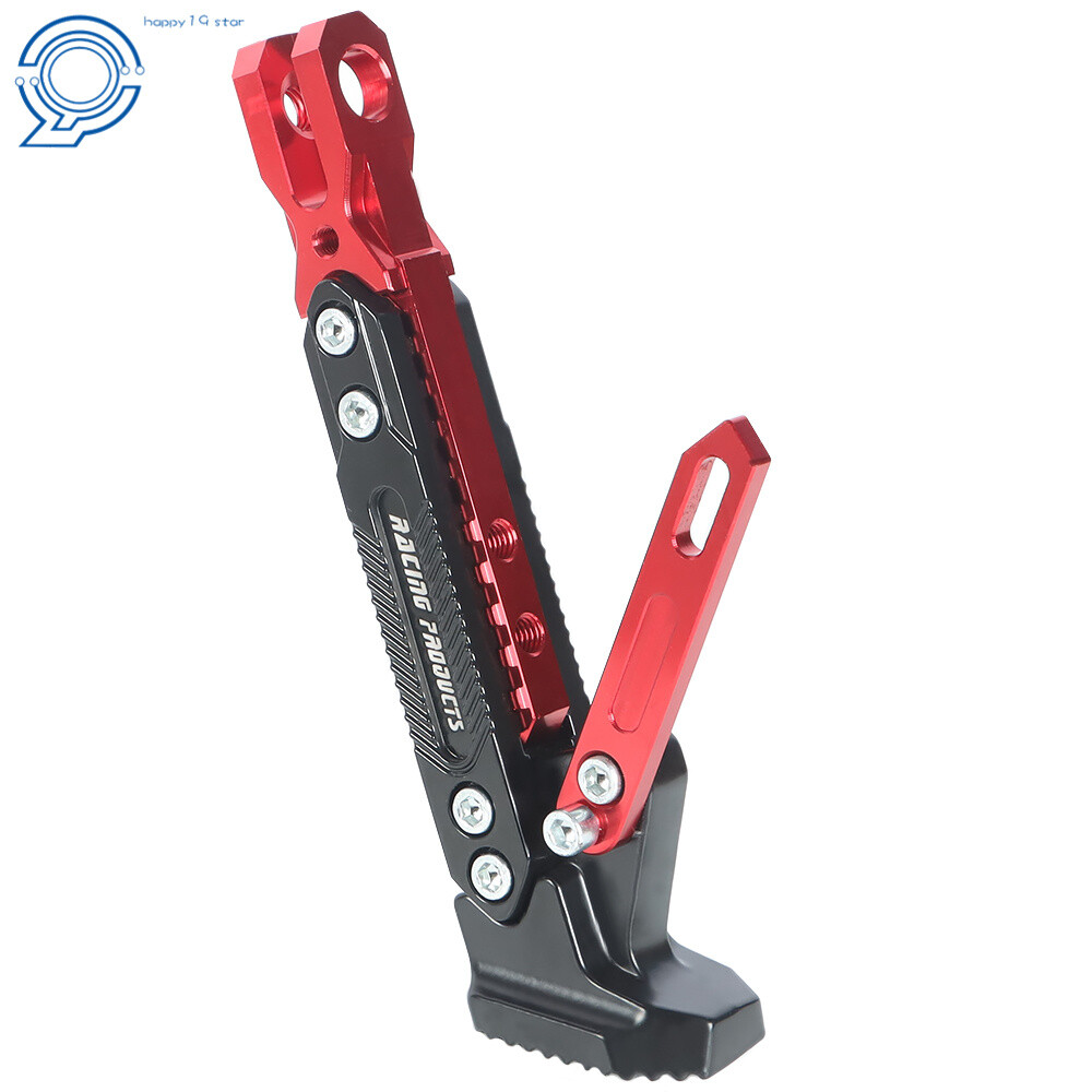 Motorcycle CNC Aluminum Alloy Kickstand Foot Side Support Kick Stand Adjustable