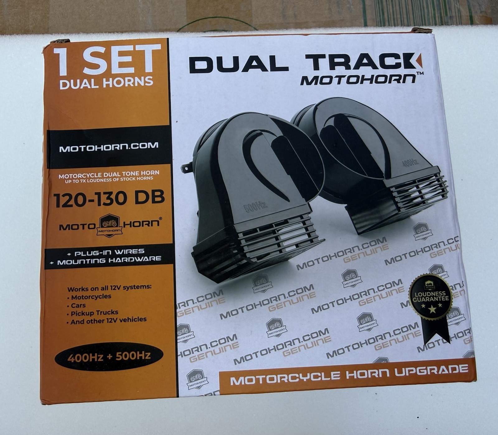 MotoHorn Dual Track Motorcycle Horn Upgrade