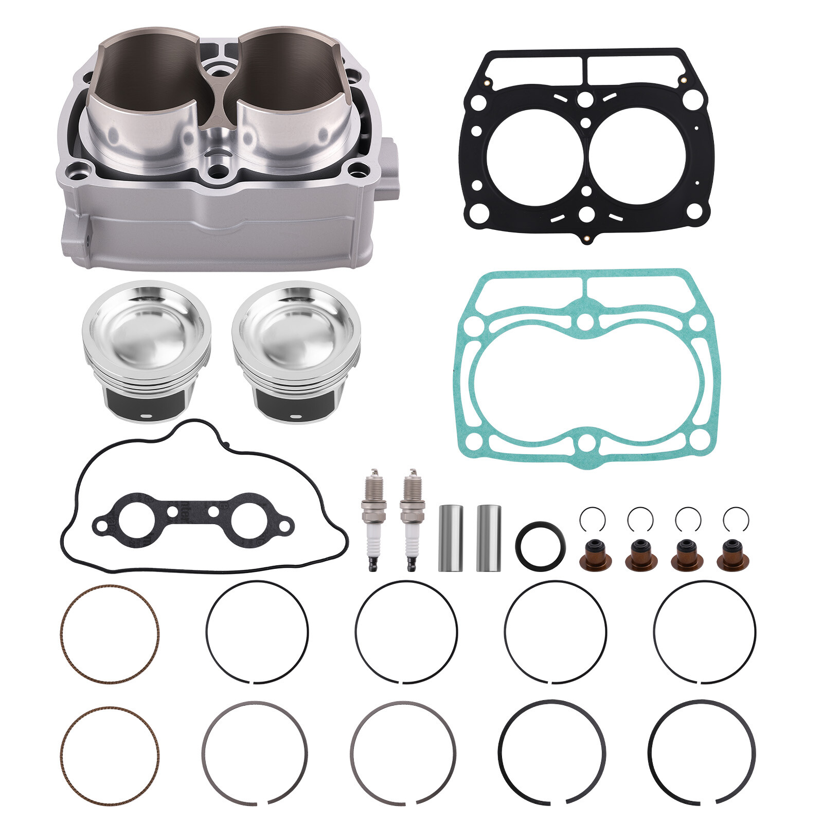 Cylinder Piston Top End Rebuild Kit for Polaris Ranger 800 RZR 800 2008-2014 Cylinder Piston Top End Rebuild Kit for Polaris Ranger 800 RZR 800 2008-2014
