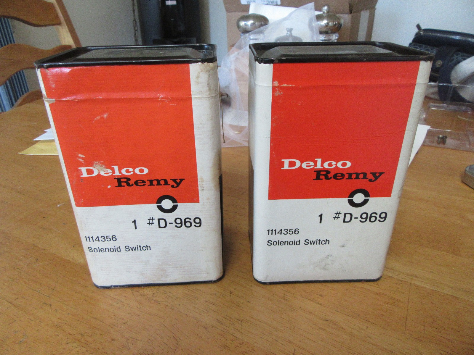 Vintage Delco Remy Starter Solenoid Switch  D-969-1114356