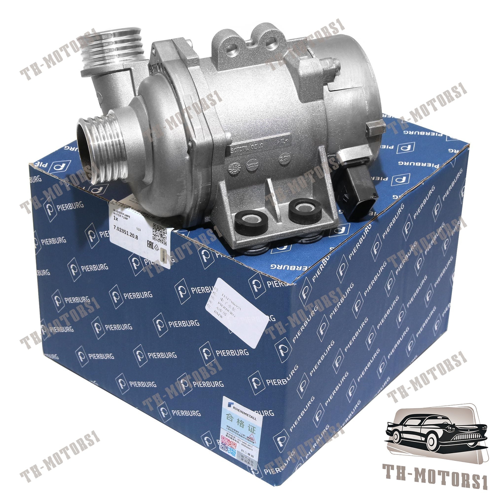 OEM PIERBURG Water Pump For BMW 330i 530i 730i X1 X3 X5 Z4 E92 E93 11517586925