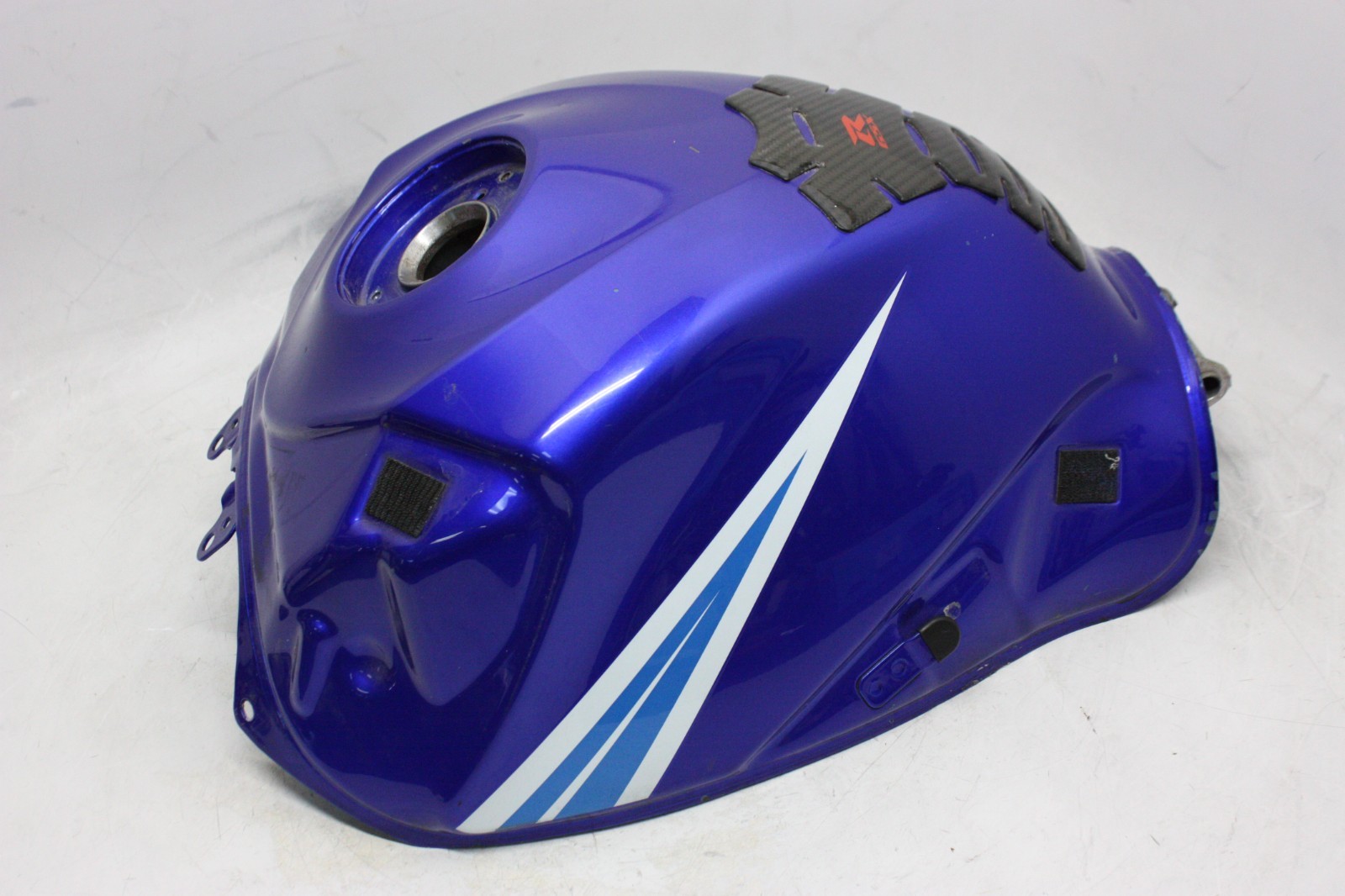 06-07 SUZUKI GSXR 600 750 OEM BLUE GAS TANK FUEL CELL PETROL RESERVOIR