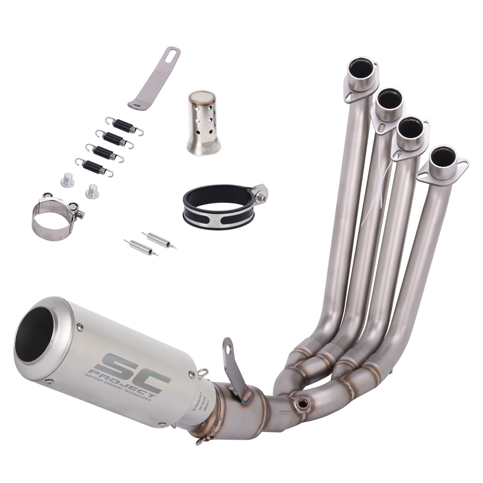 For Honda CBR650R CB650R E-Clutch 2024-26Full System Exhaust Header Muffler Pipe
