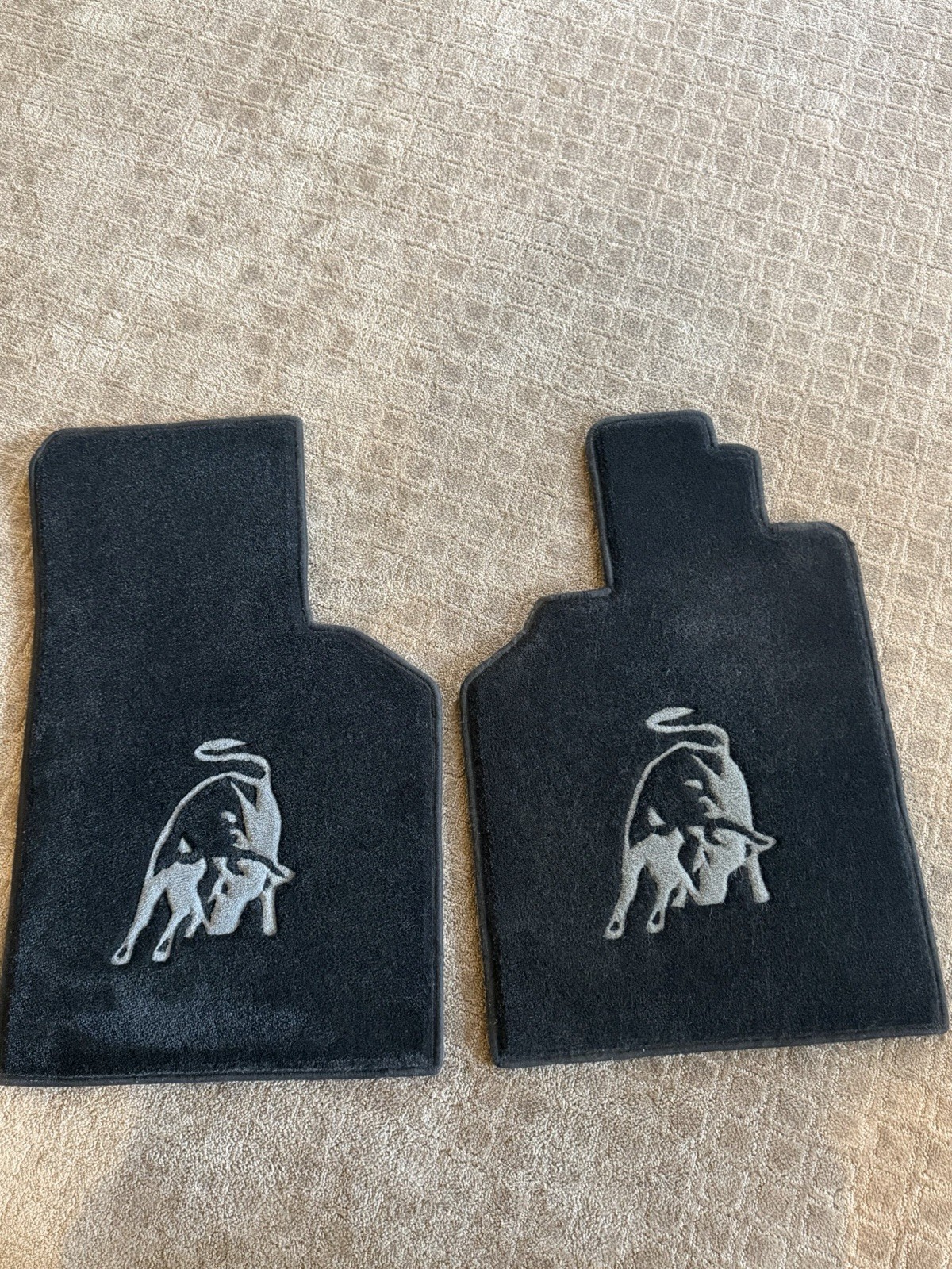 Lamborghini Gallardo OEM Embroidered Floor Mats 2004-2008 From 2008 w/3k Miles