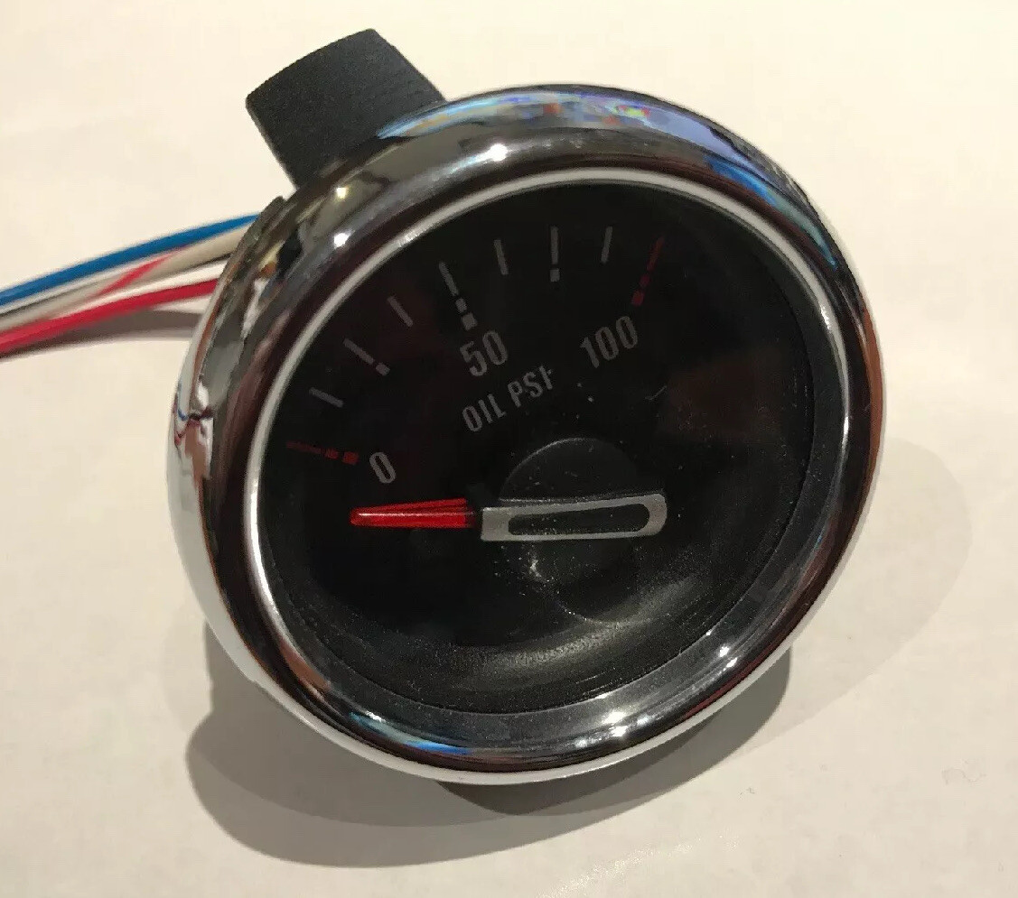 2007 Saleen PJ Parnelli Jones Ford Mustang S281/S302 Oil Pressure Gauge ONLY 