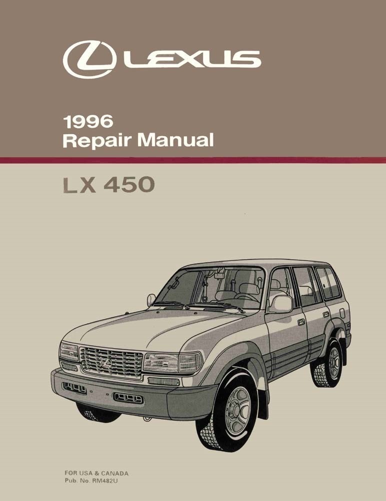 1996 Lexus LX 450 Factory Shop Service Manual