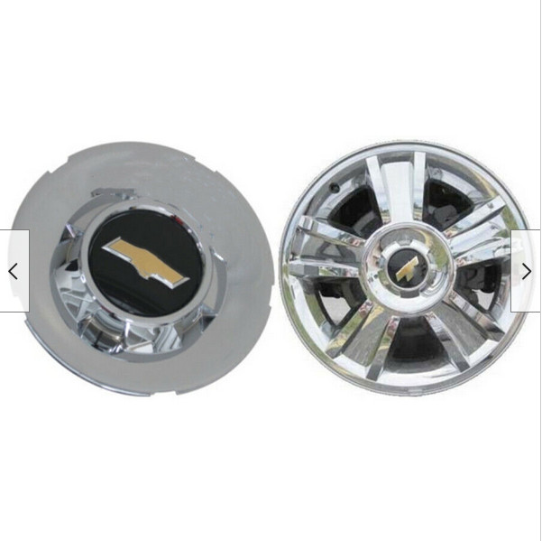 One 2009-14 Chevy Tahoe Avalanche Silverado Chrome 5416 Center Caps 19431543