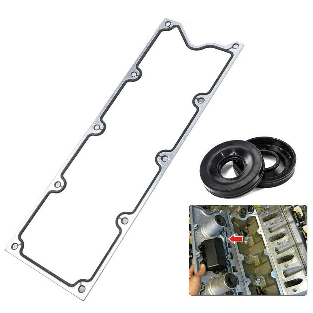 Valley Pan Gasket Seal 3 Cover Plate LS1 LS2 5.3L 6.0L Fits LS Gen Knock Sensor