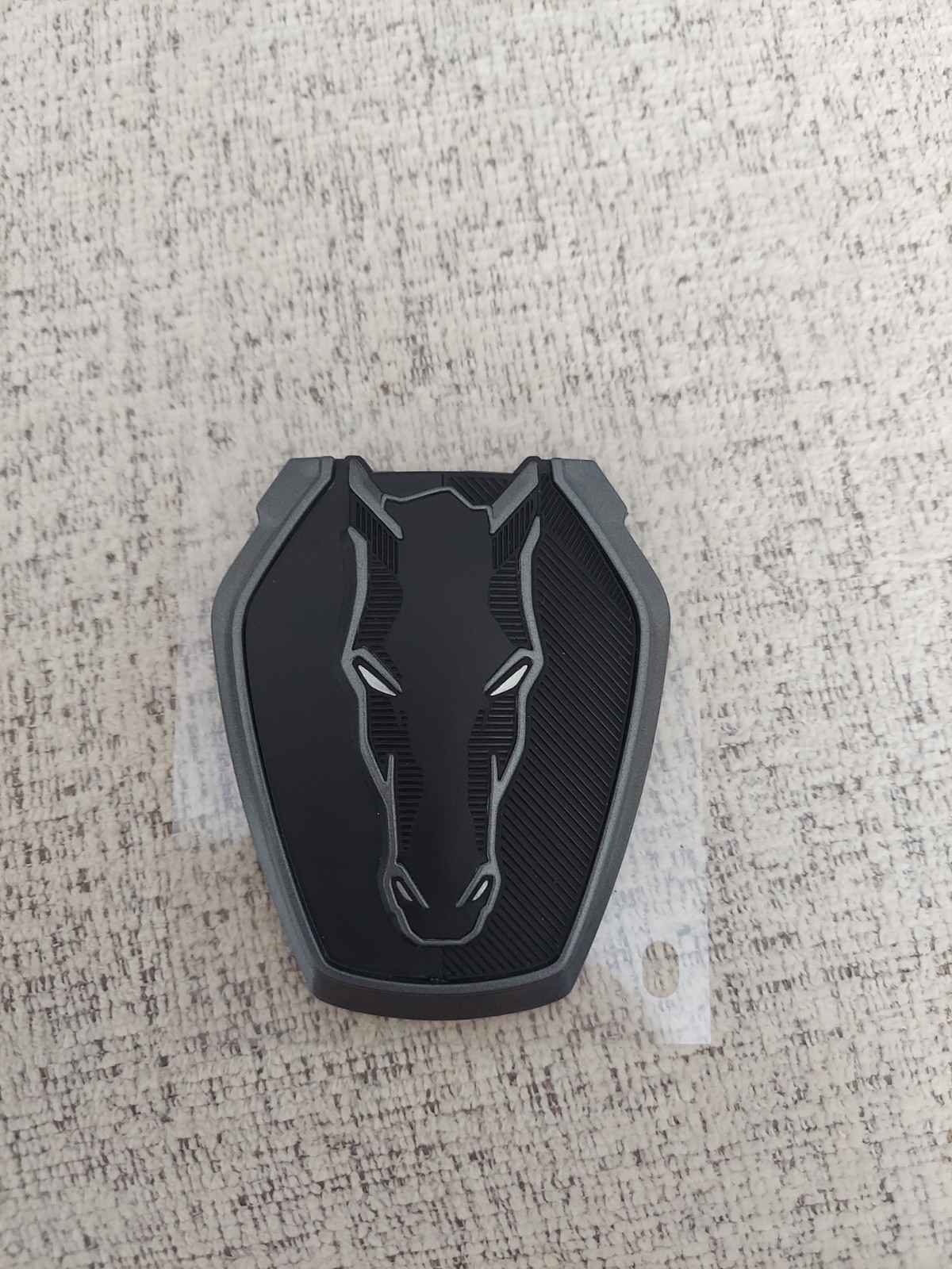 Ford mustang Dark Horse Emblem Rear Deck Lid 2024-2026 Ford mustang Dark Horse Emblem Rear Deck Lid 2024-2026
