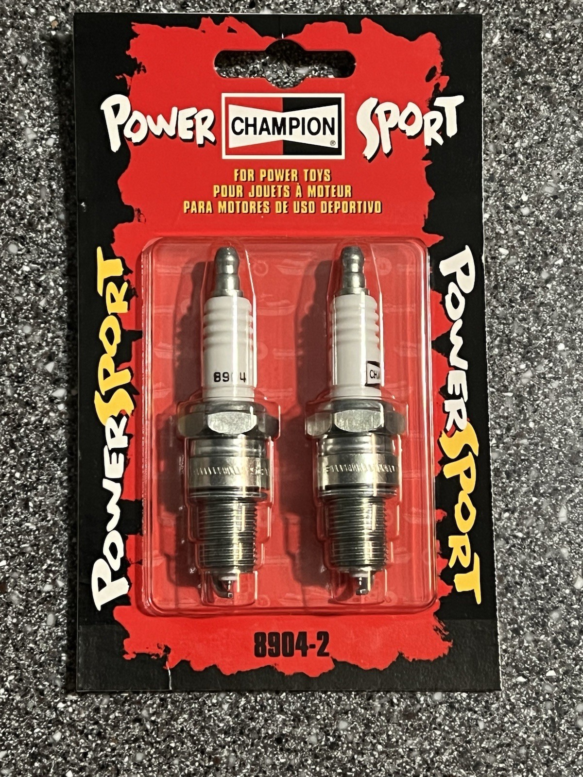 2 Champion Power Sport Spark Plugs # 8904-2