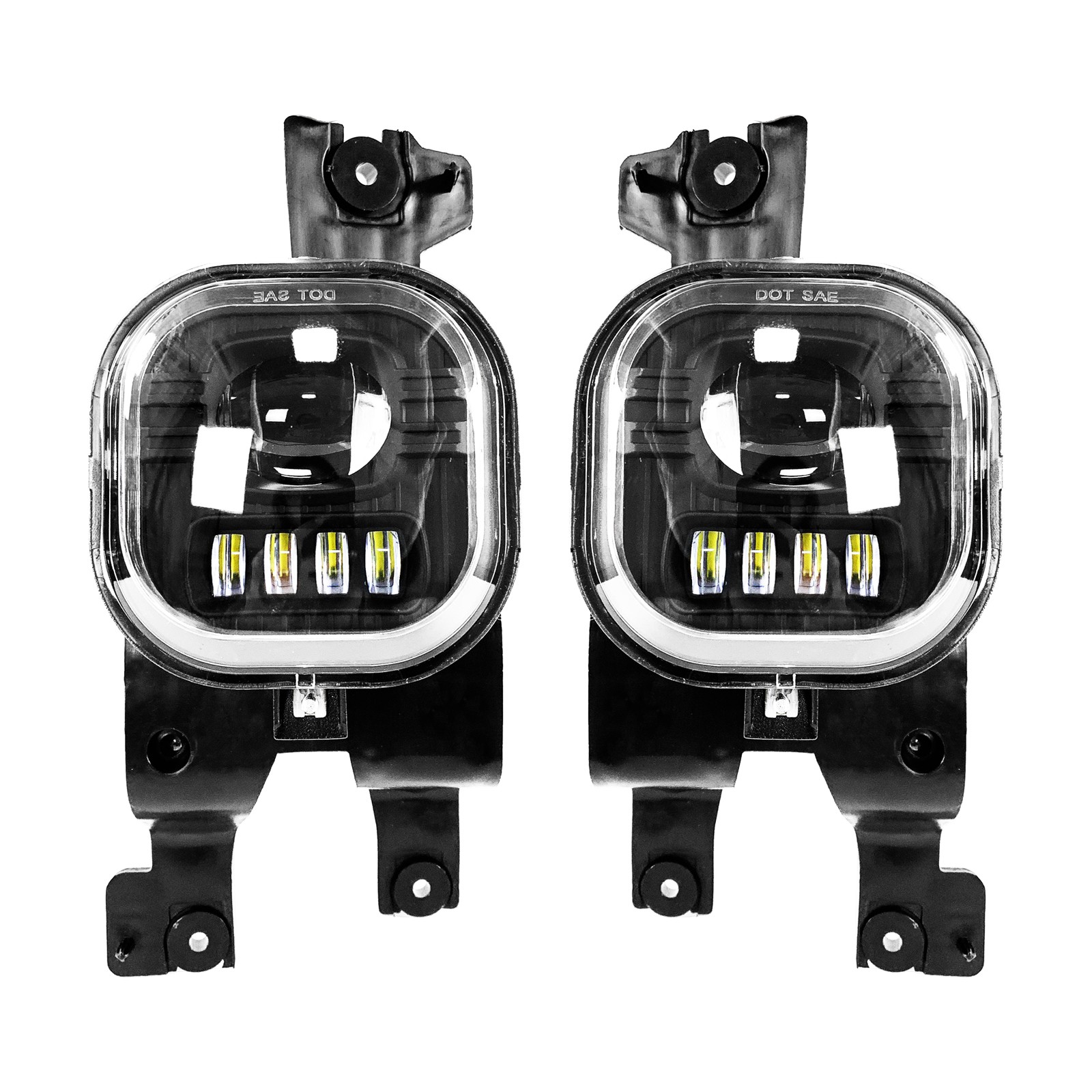 For Ford 2008-2010 F-250 F-350 F-450 F-550 Super Duty Bumper LED Fog Lights DRL For Ford 2008-2010 F-250 F-350 F-450 F-550 Super Duty Bumper LED Fog Lights DRL