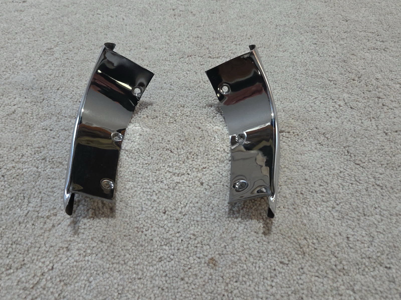 1955-56 Ford Thunderbird L And R Front Grill Trim (Show Car Ready)