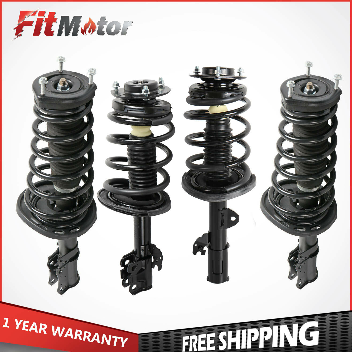 Struts Assembly For 2007-2011 Toyota Avalon Camry 2.4L Front Rear Left & Right