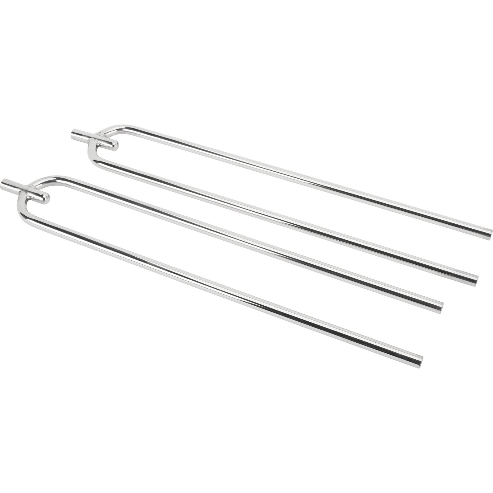 Curtis-Style Radius Rods, 36 Inch, Polished Stainless Steel