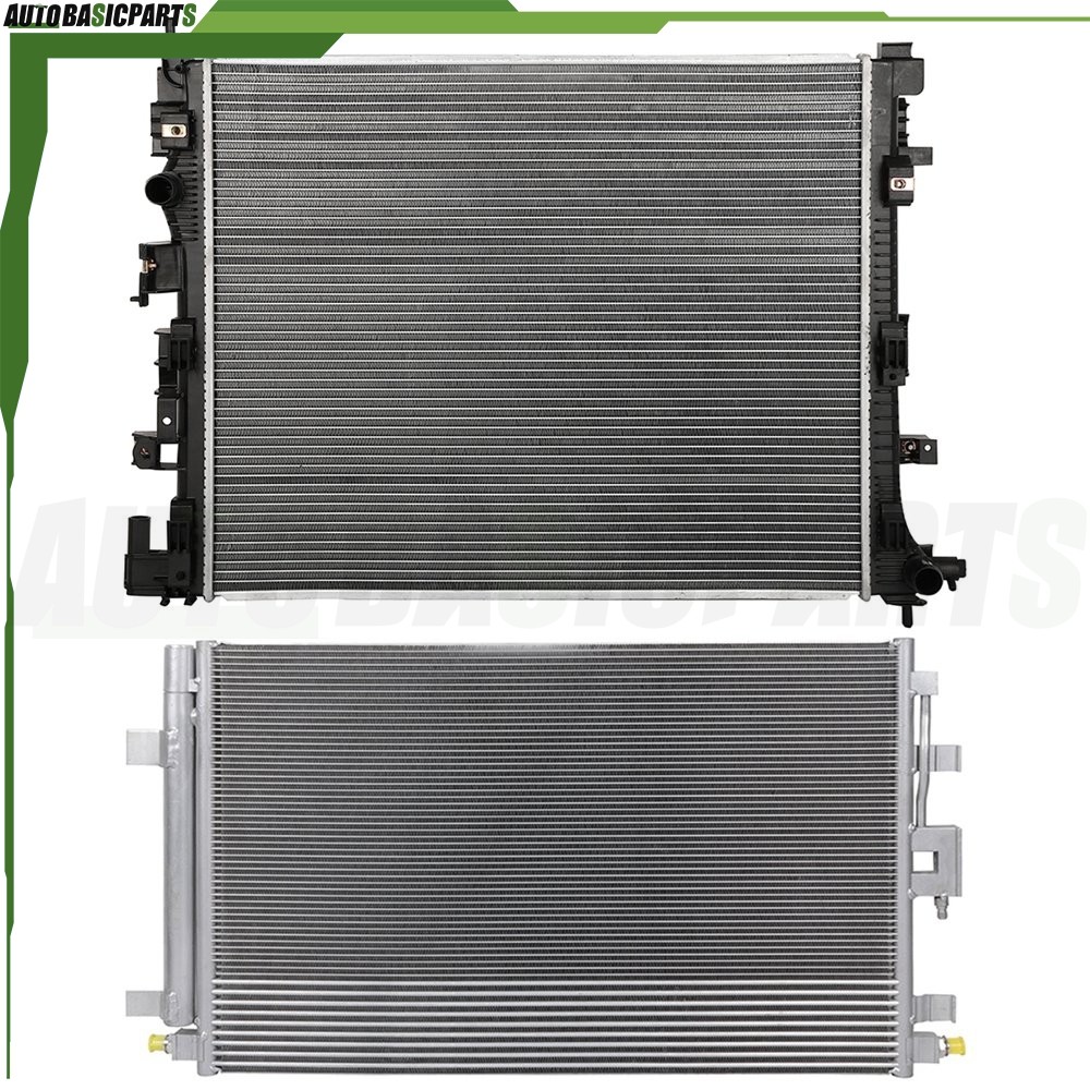 For 2018-2019 Chevrolet Equinox Aluminum Radiator & AC Condenser Cooling Kit For 2018-2019 Chevrolet Equinox Aluminum Radiator & AC Condenser Cooling Kit
