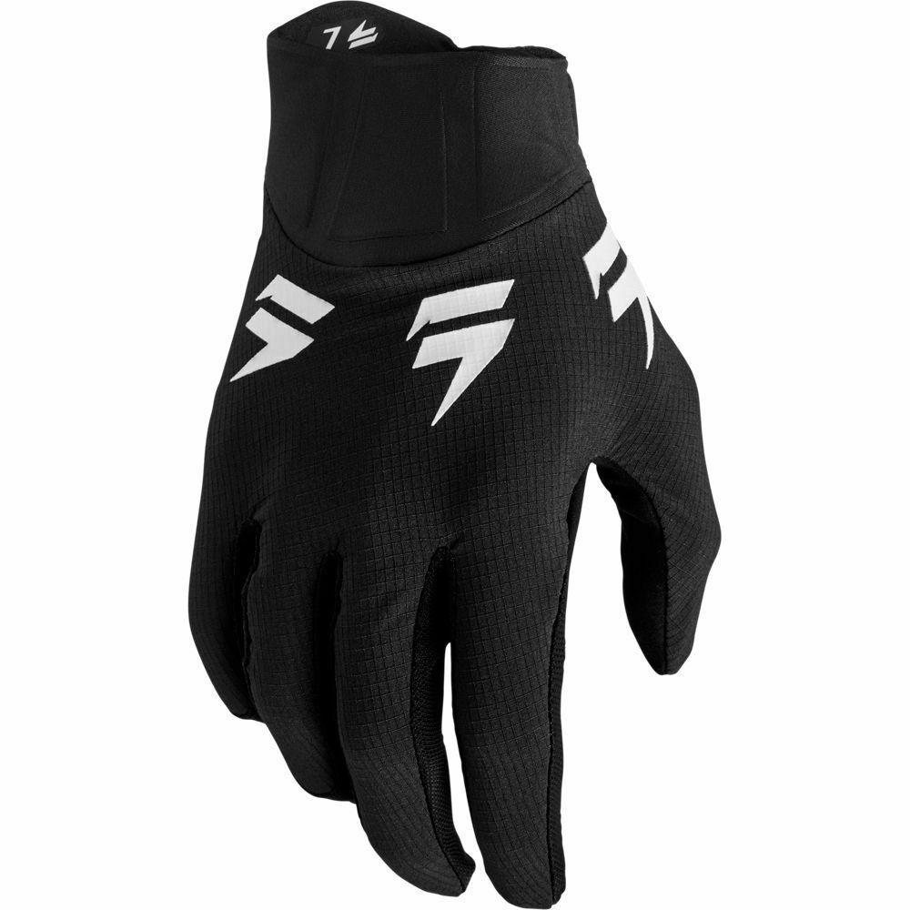 SHIFT Youth White Label Trac Motocross Gloves BLACK YOUTH SMALL 26391-001-YS