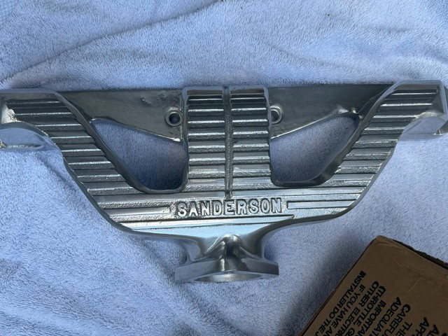 Sanderson Small Block Chevy Cast Series Steel Exhaust Headers QP1000