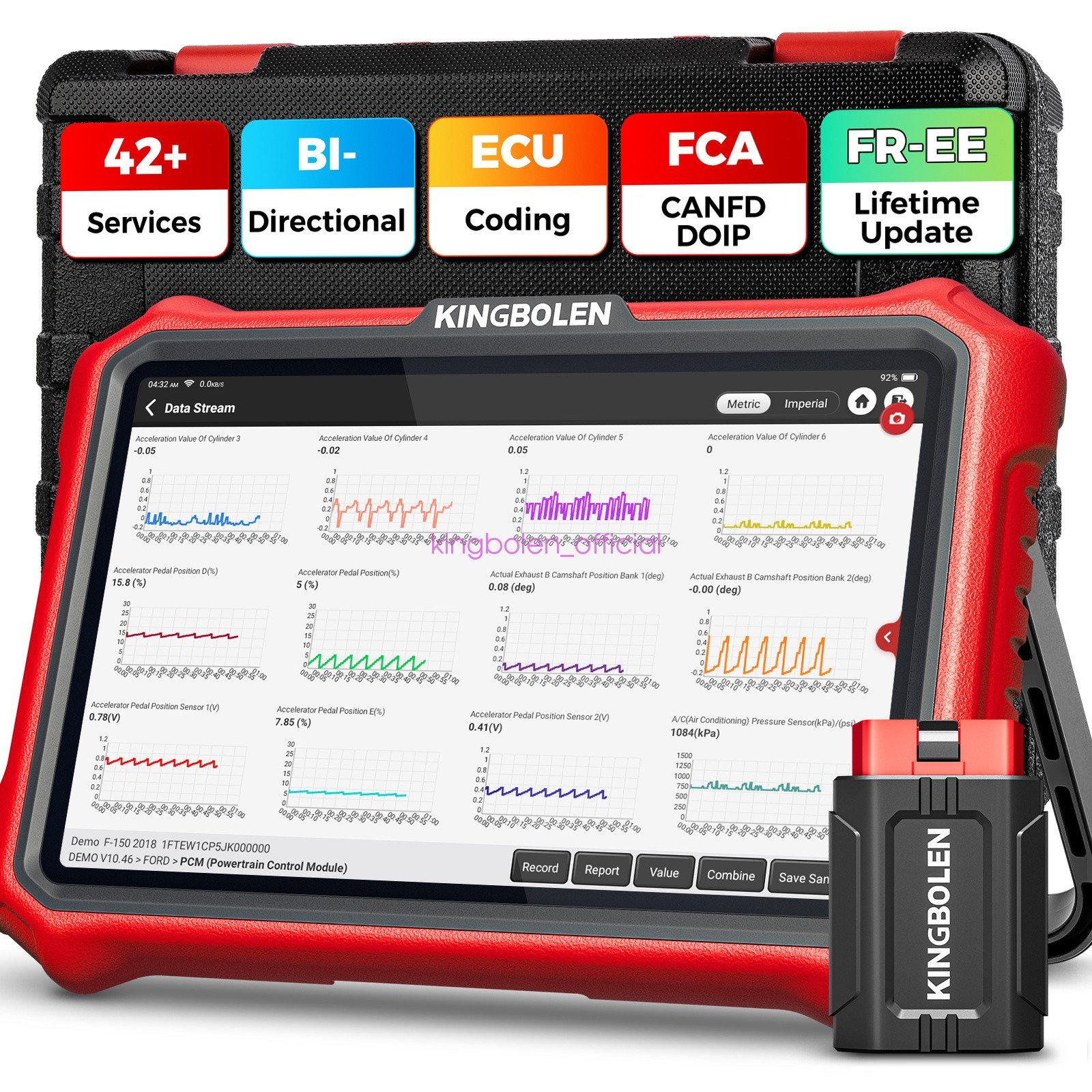 2026KINGBOLEN K8 Pro ALL System Bidirectional Diagnostic Scanner ECU Coding TPMS 2026KINGBOLEN K8 Pro ALL System Bidirectional Diagnostic Scanner ECU Coding TPMS